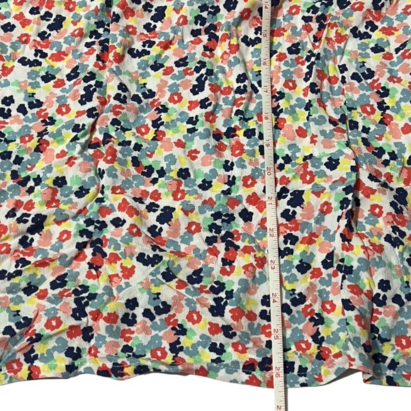 St Johns Bay NWT - Womens Multi-Color Floral Button Up Top Sz 1X - Picture 7 of 8